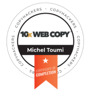 10x Web Copy - Certificate - Michel Toumi